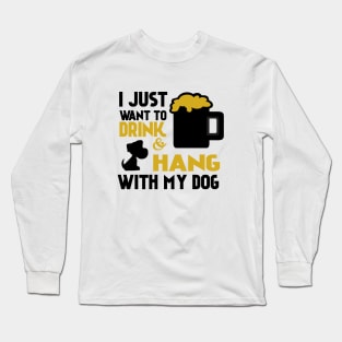 Beer And My Dog Long Sleeve T-Shirt